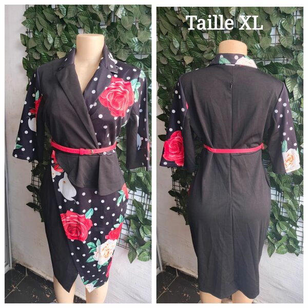Robe Dame fleurie