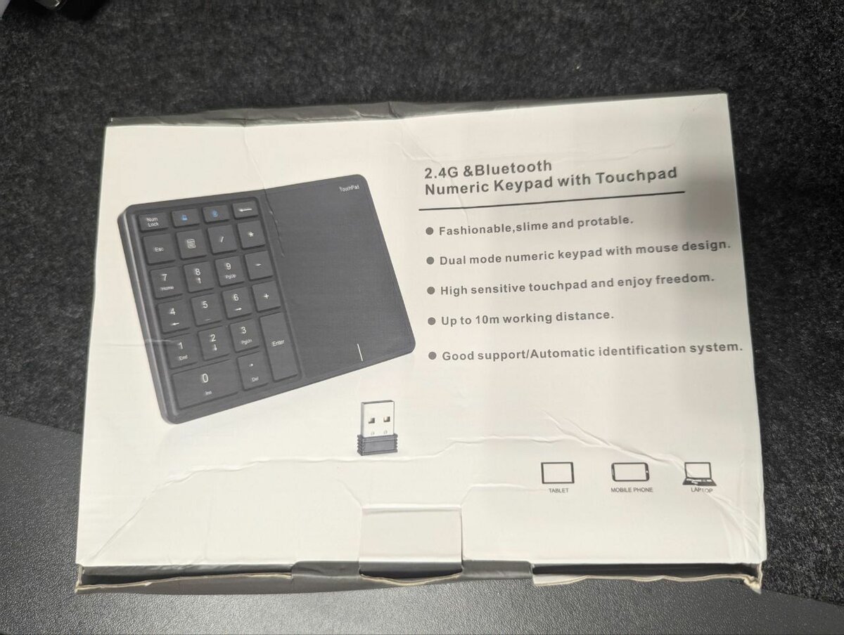 Клавиатура с тачпадом