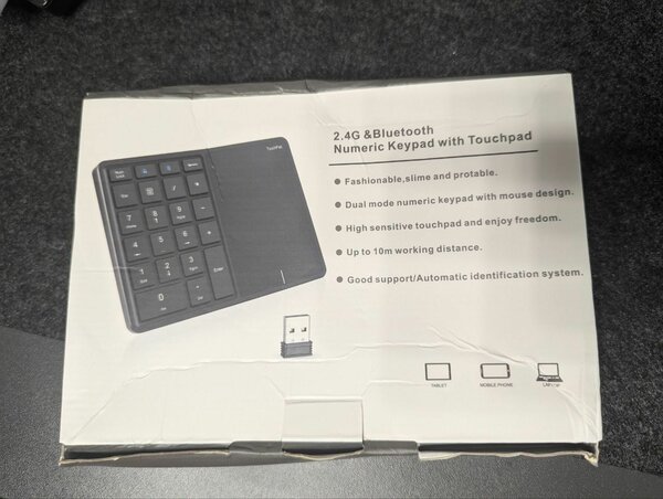 Клавиатура с тачпадом