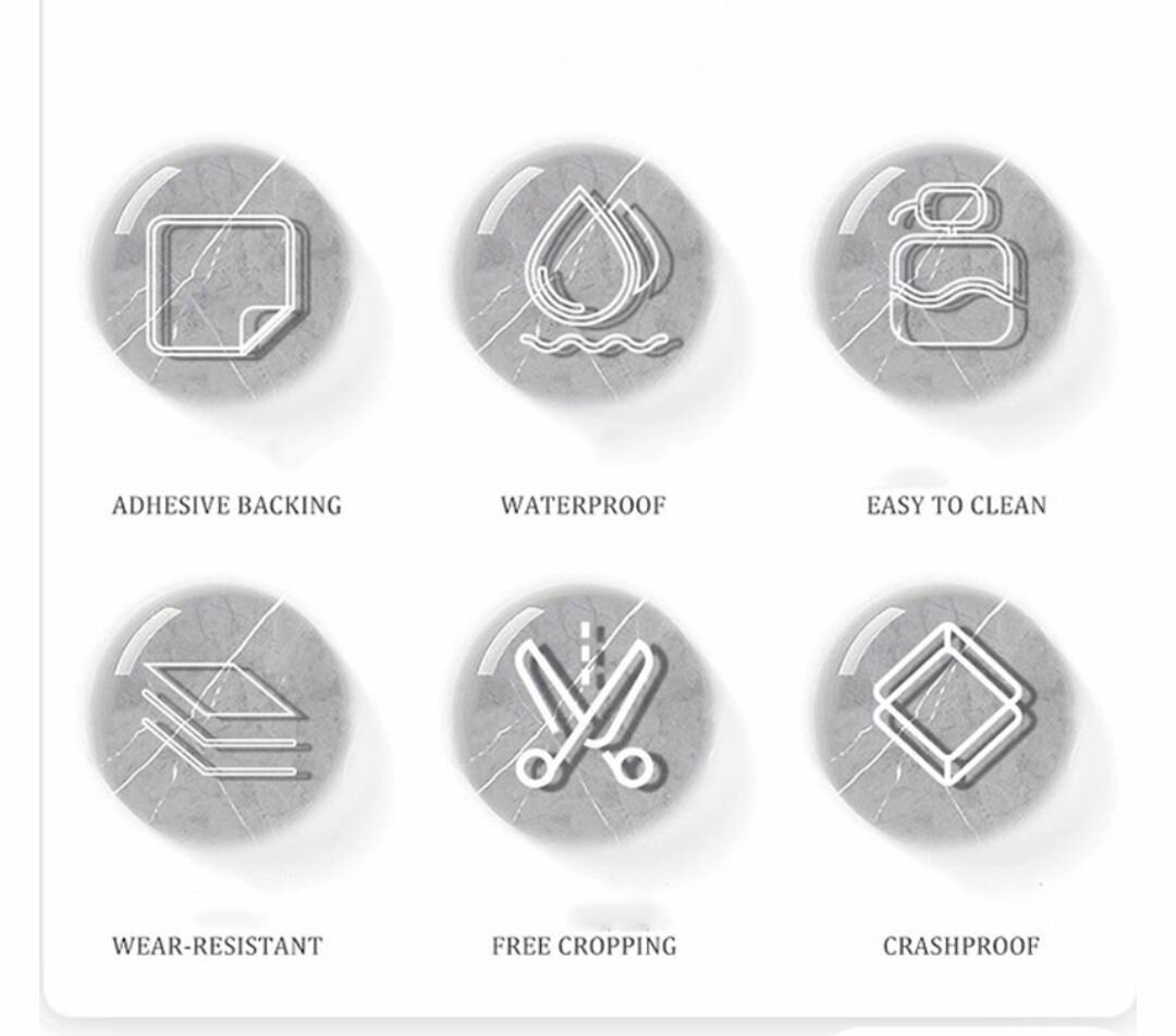 SELF-ADHESIVE WATERPROOF BRICK REMOVABLE WALL PAPER