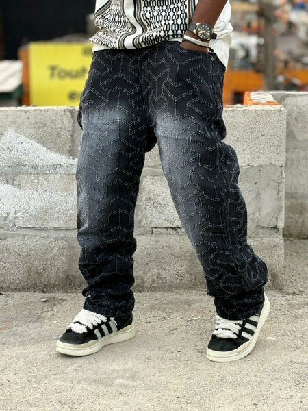 Jeans décontractés hommes tend