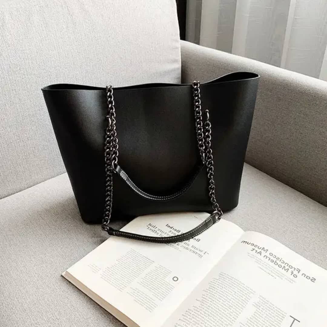 Sac cabas en cuir élégant