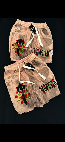 Shorts imprimés unisexes tendance