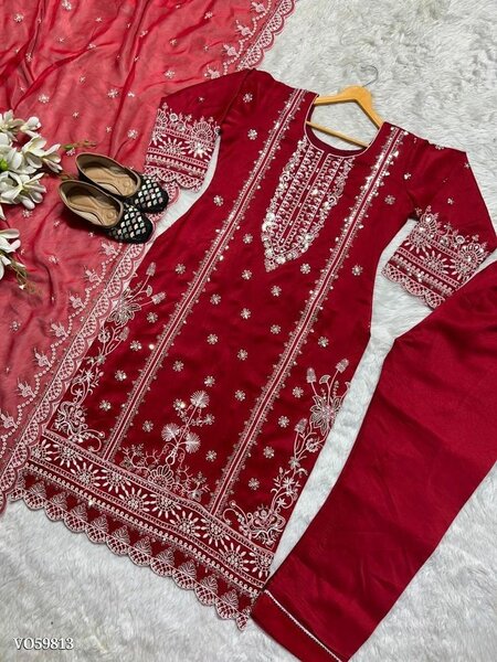 Organza 3 Peace Suit