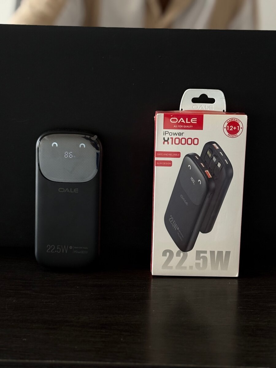 Portable 10,000mAH power bank