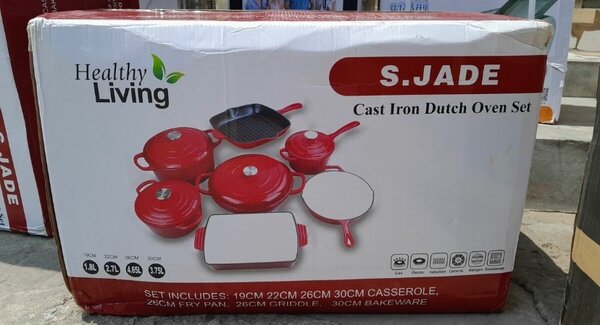 CAST IRON DUTCH OVEN SET