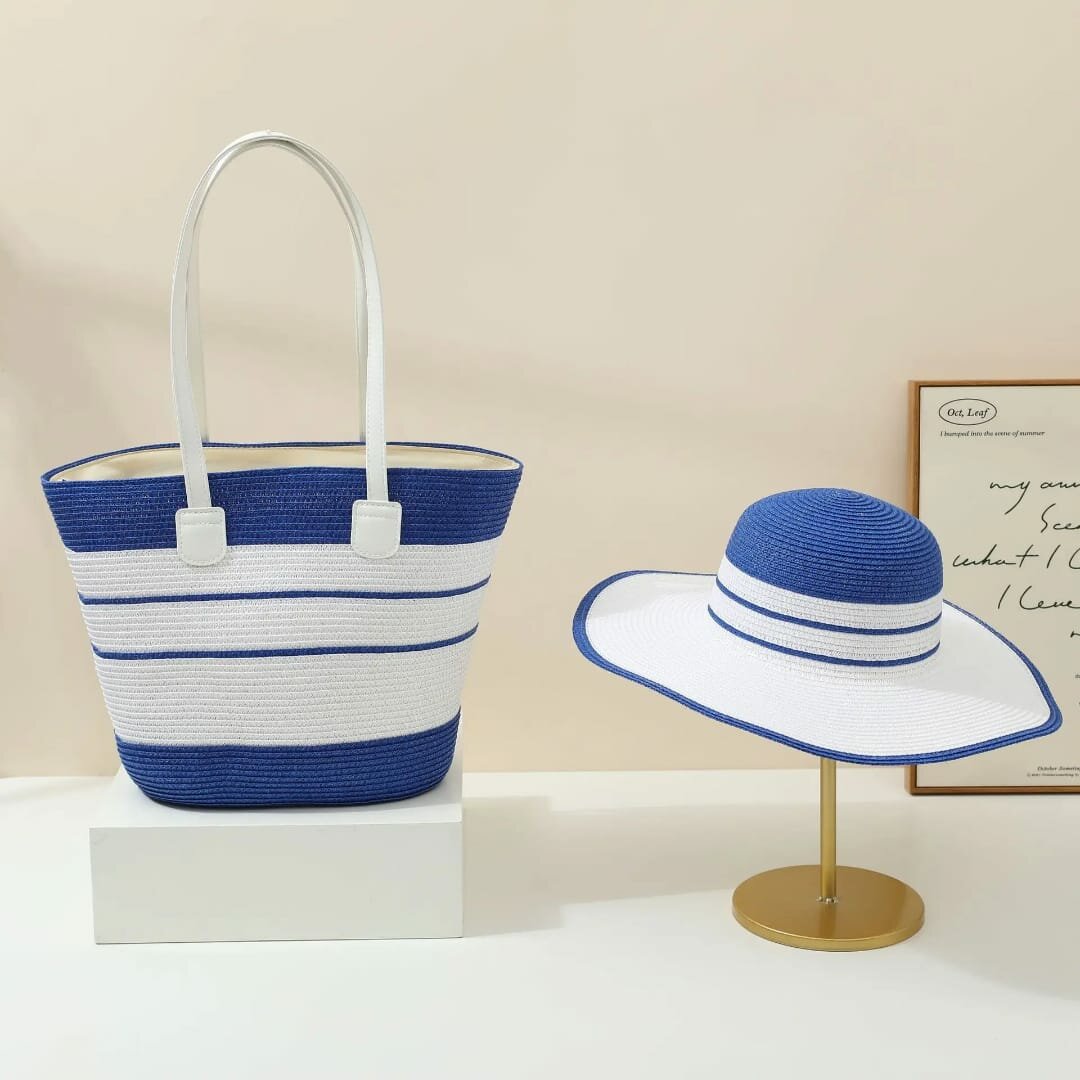Ensemble Sac et Chapeau Plage