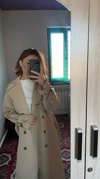 Тренч в хорошем состоянии