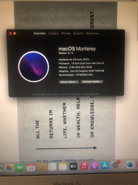 MacBook Air 13 inch 2017