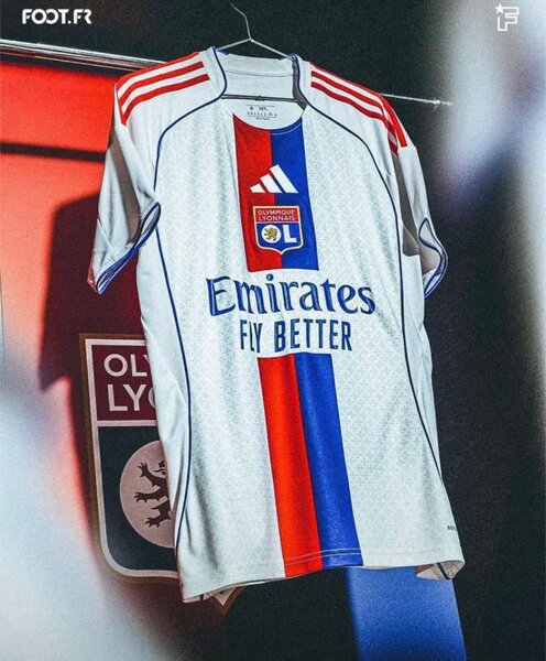 Maillot de football Olympique Lyonnais
