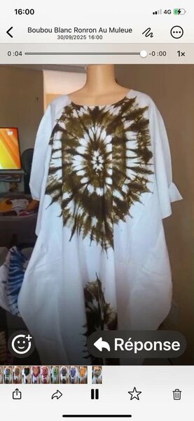 Robe Caftan Multicolore