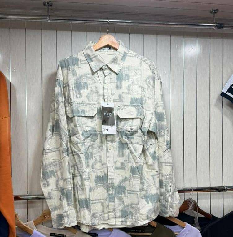 Chemise en coton décontractée