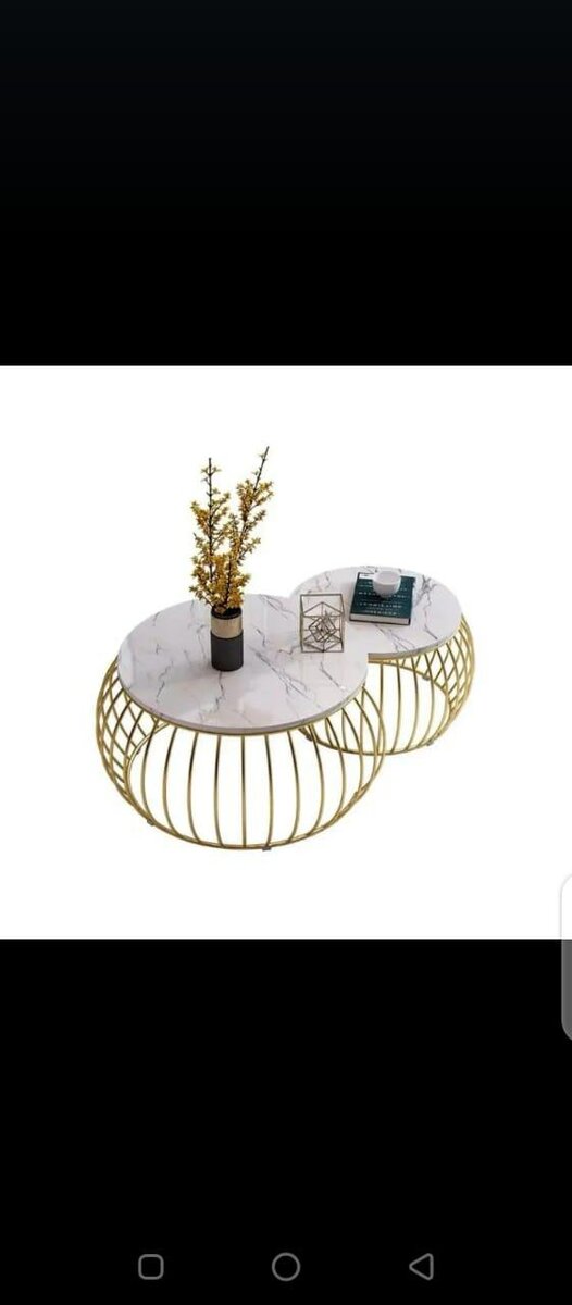 2 piece large round shape tables