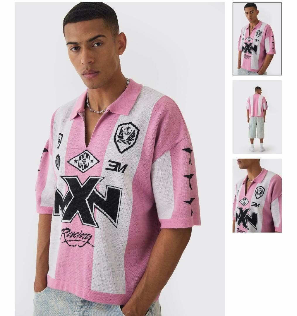 Chemise Polo Vintage Graphique