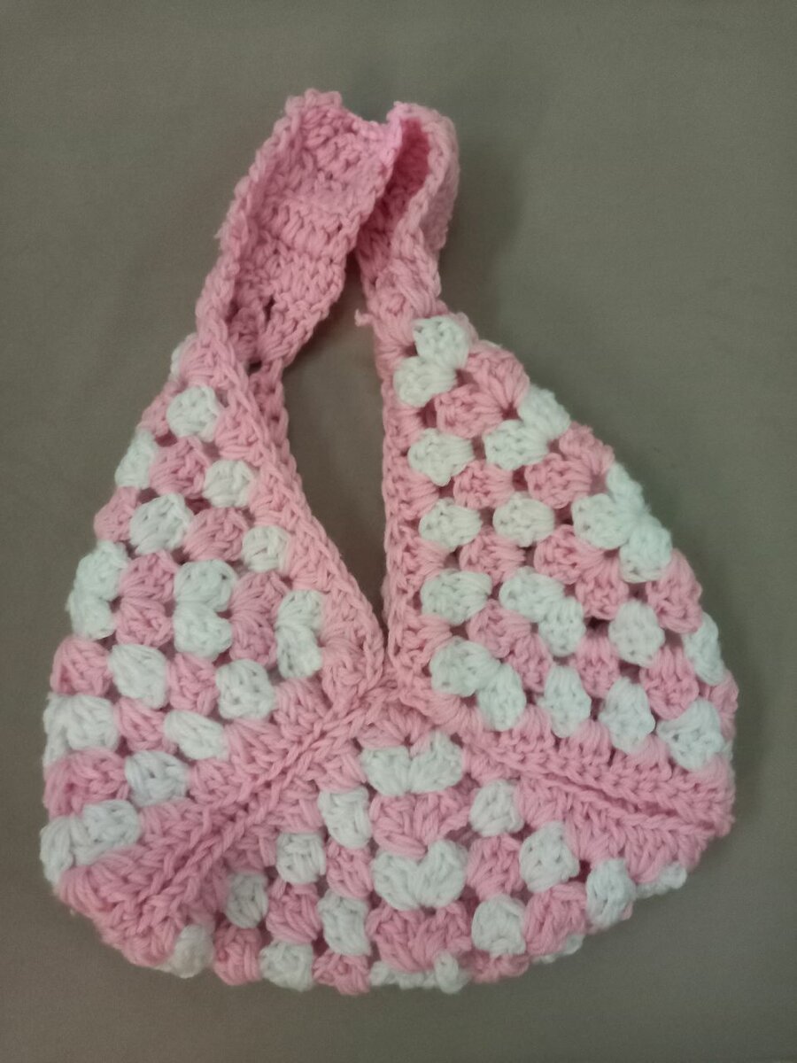 Sac crochet bohème