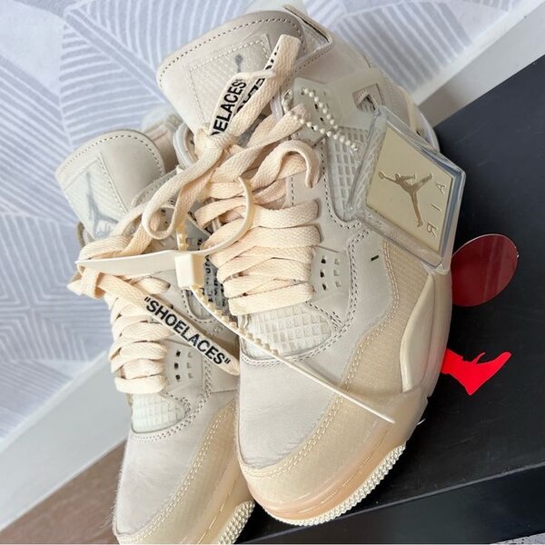 Baskets Air Off-White Beige