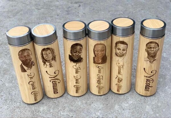 Customized Bamboo flask
