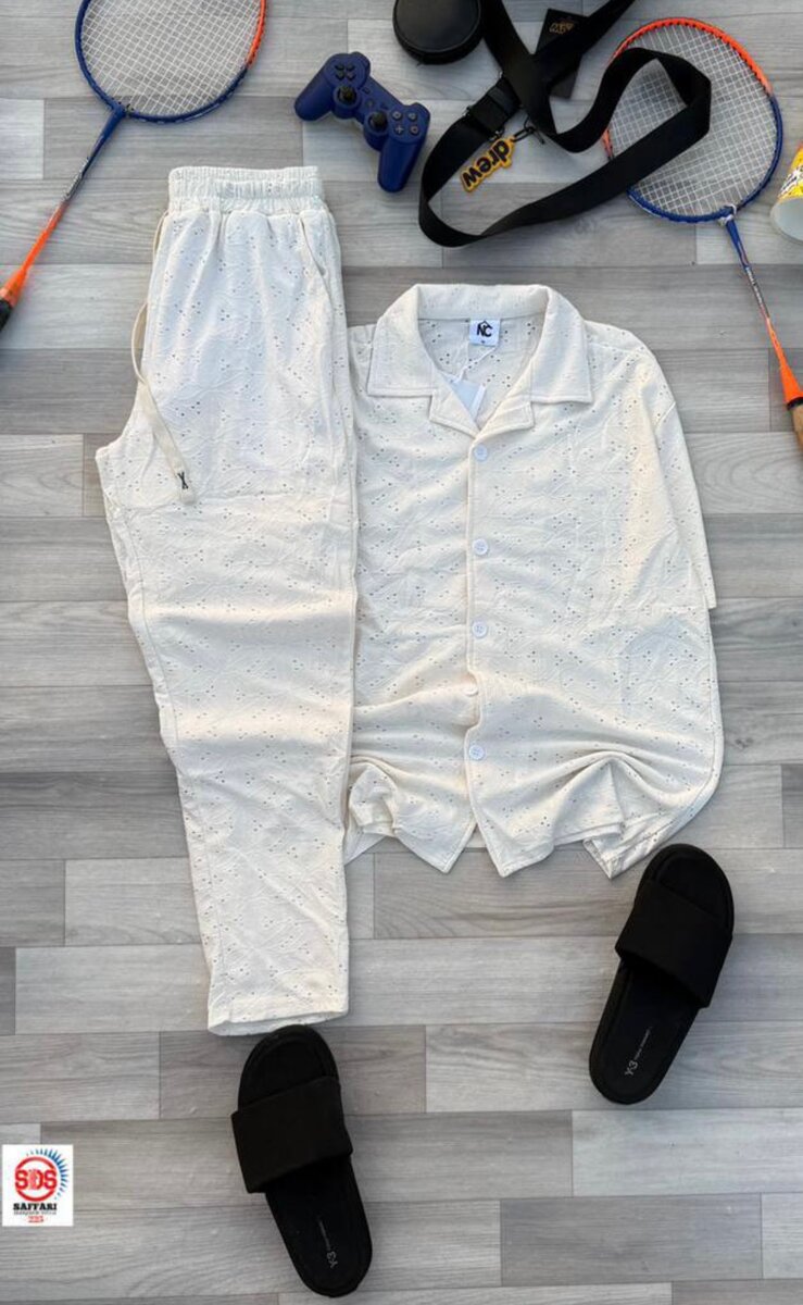 Tenue de détente en coton pour homme