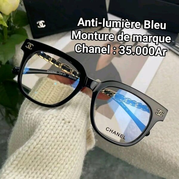 Lunettes anti-lumière Chanel
