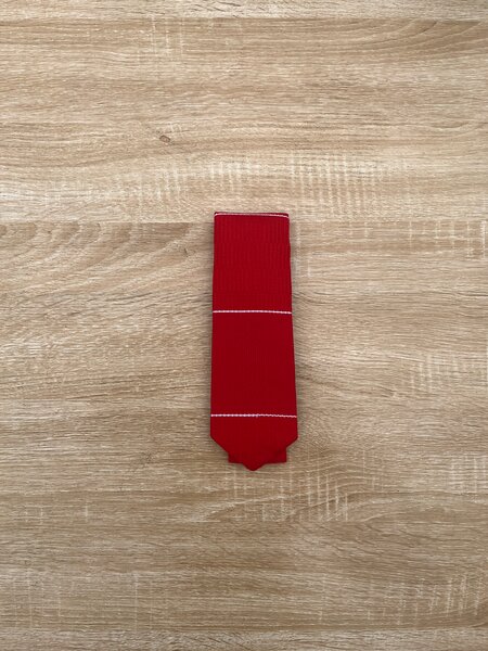 Handwoven kente Red Necktie