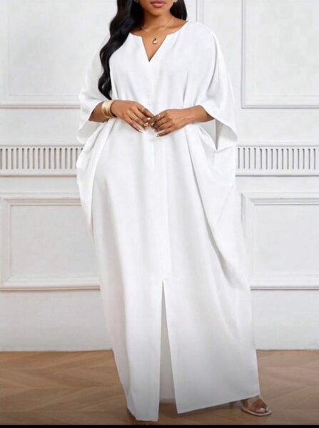 Robe Longue Élégante Blanche