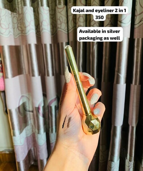 Kajal and eyeliner 2 in 1 