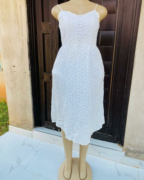 Beautiful and stylish women's dress white
