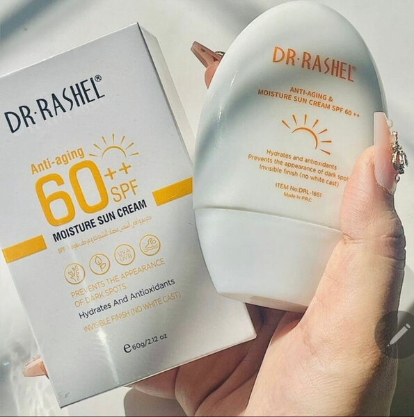 Crème solaire anti-âge SPF 60+
