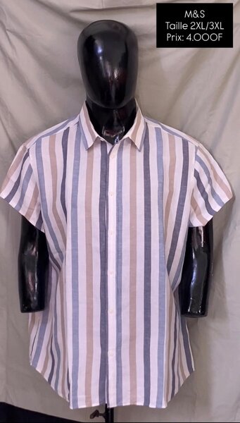 Chemise rayée ample