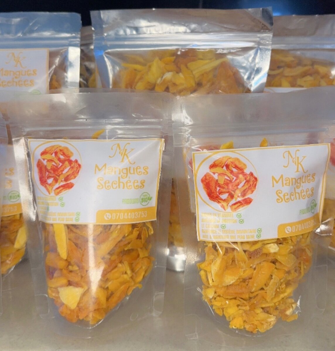 Les mangues séchées