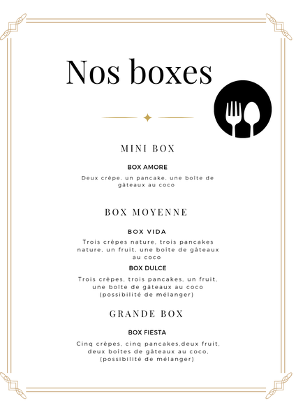 Crêpes, pancakes, gâteaux au c