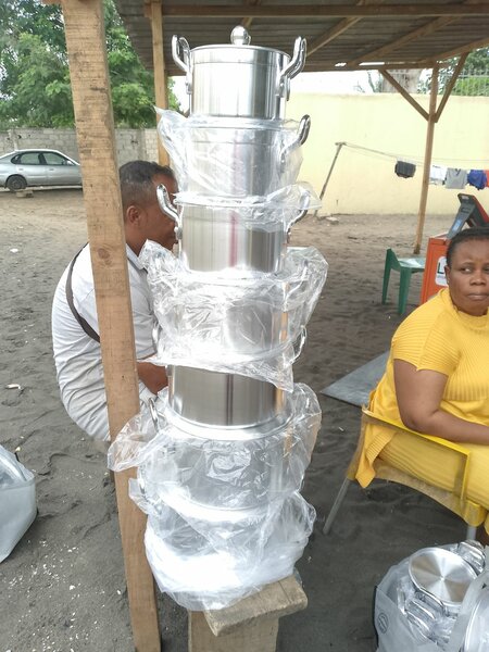 Ensemble de Marmites en Aluminium