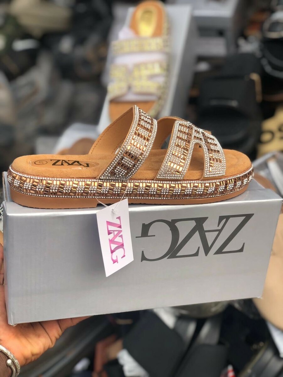 Sandales à Strass Glamour