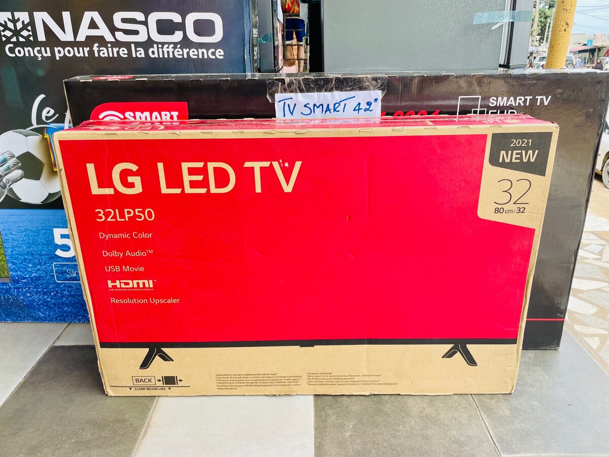 TV LED LG 32 POUCES AVEC DÉCODEUR INTÉGRÉ