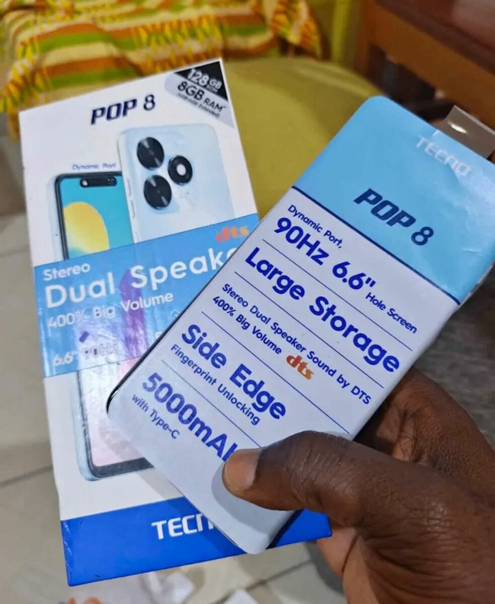 TECNO POP 8 Smartphone