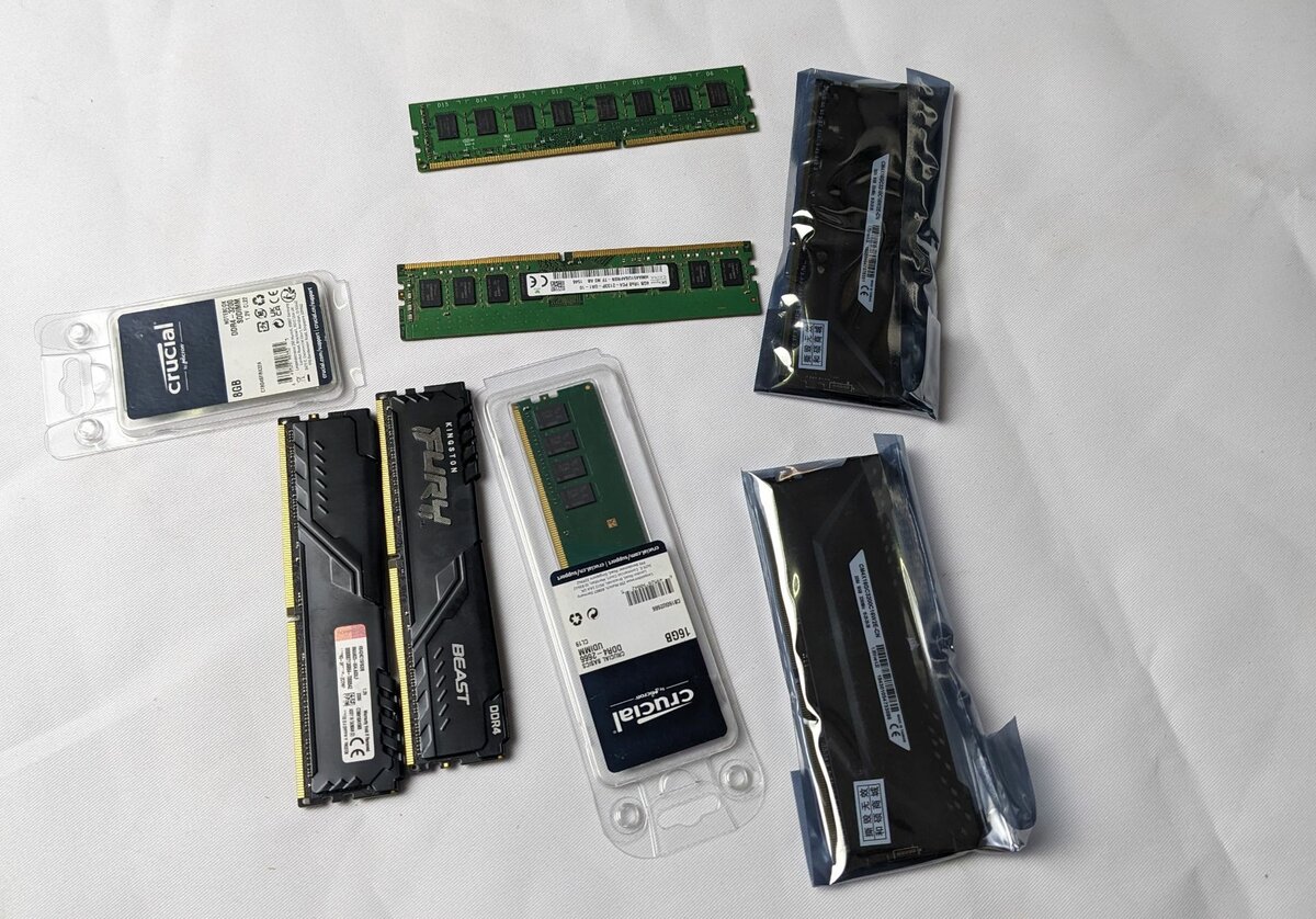 Laptop and desktop Rams