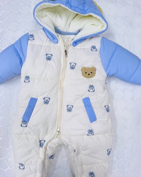 Детский комбинезон с капюшоном