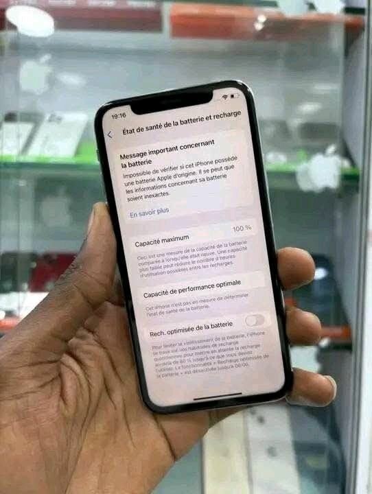 iPhone X 256GB Argent