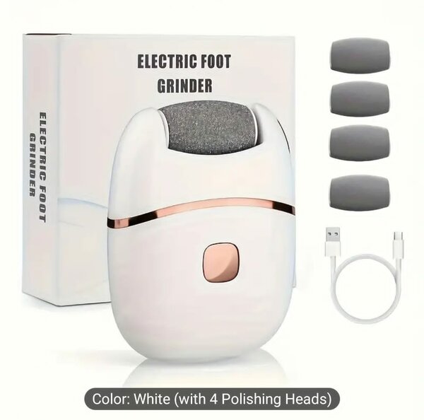 Râpe électrique pieds rechargeable