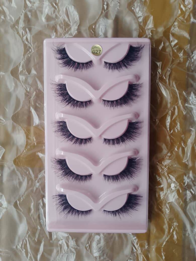 Faux cils volumineux set