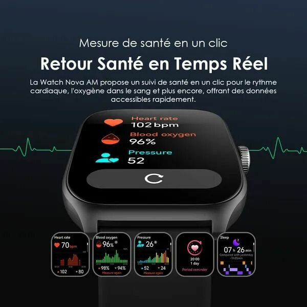 ORAIMO Montre Nova AM