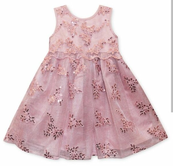 Girls' Floral Party Dress