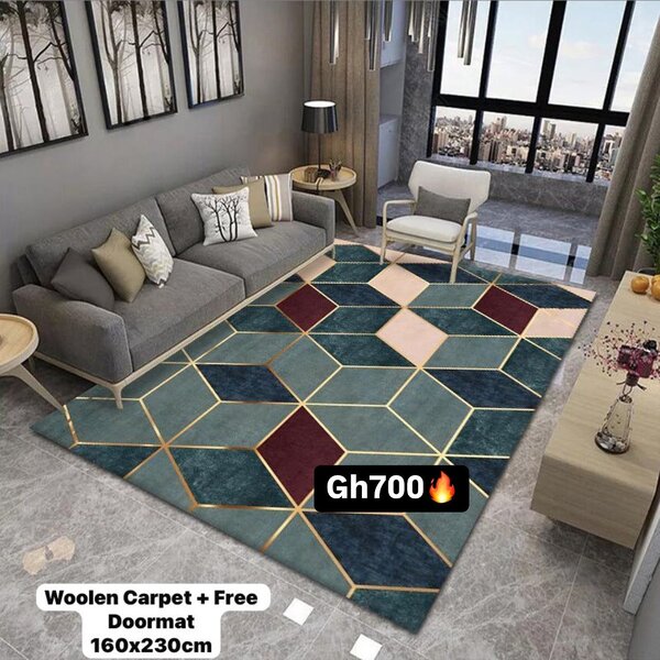 A beautiful carpet for the house