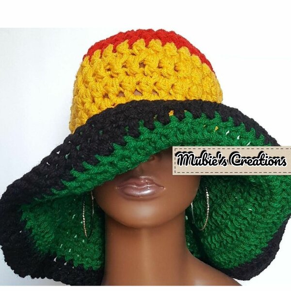 Assorted crochet hats