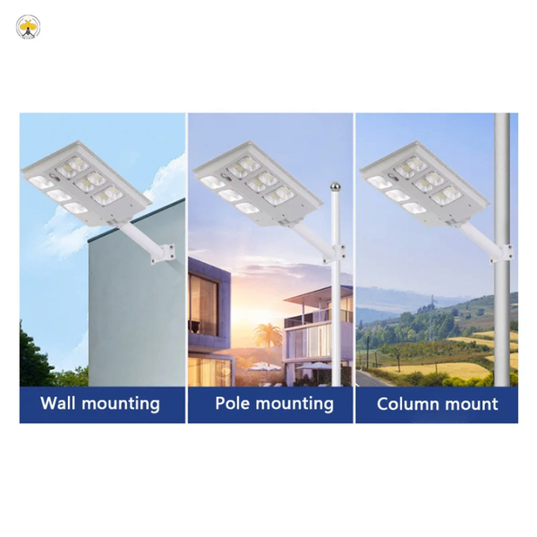 Lampadaire Solaire 2000 W LED