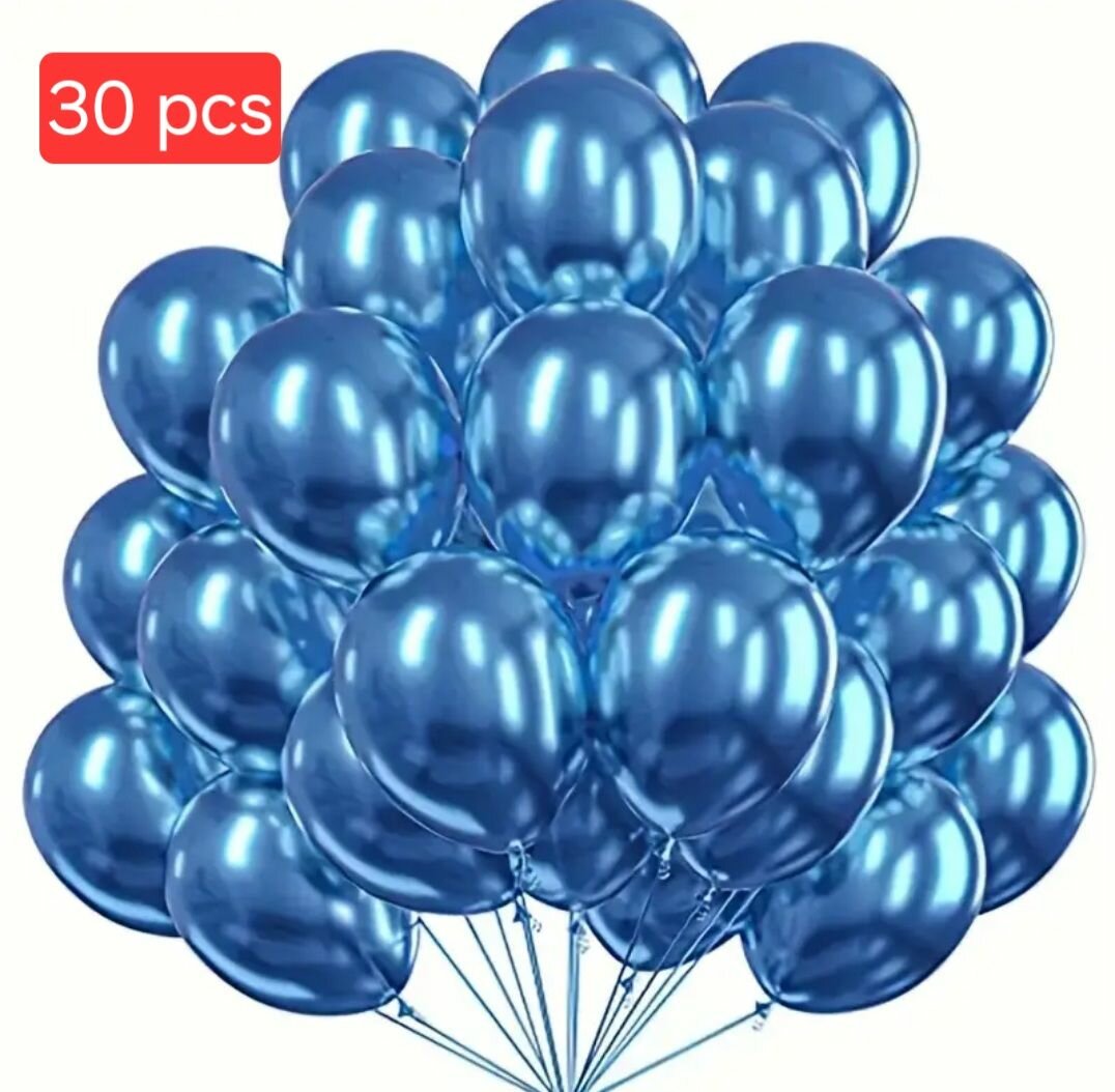 Ballons gonflable bleu
