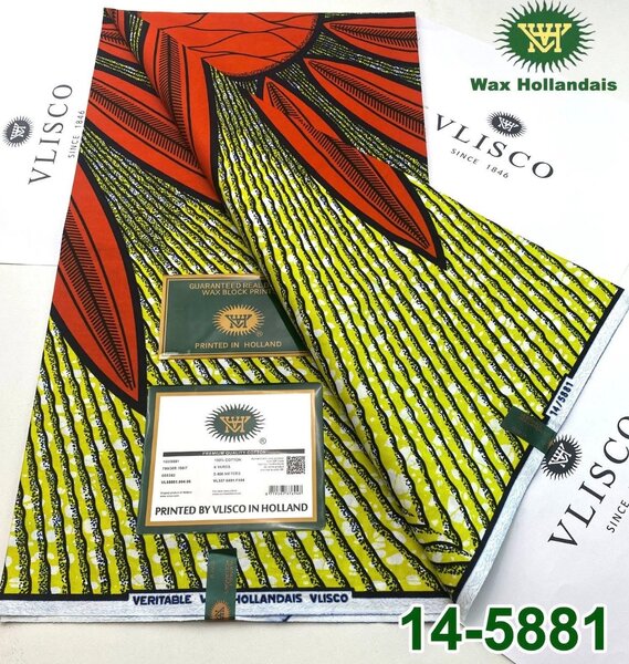 Tissu Wax Hollandais Vlisco