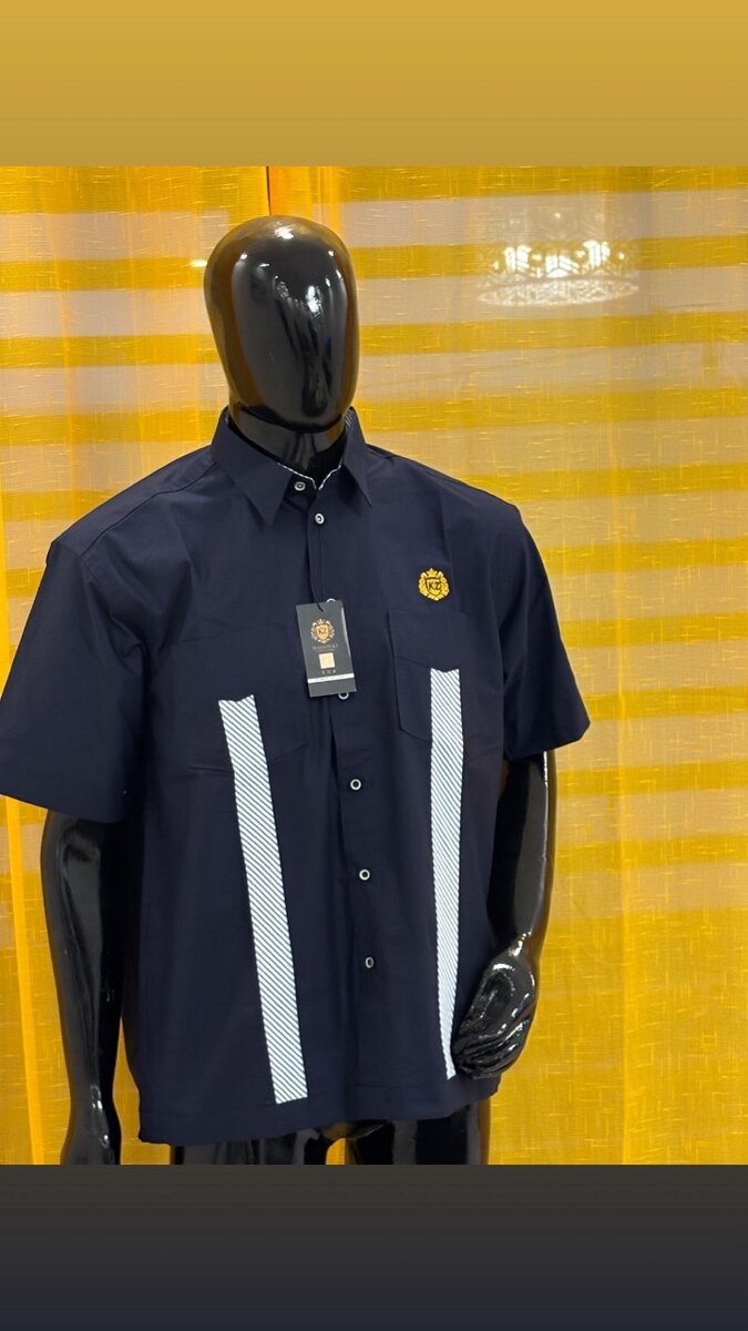 Chemise homme à manches courtes élégante