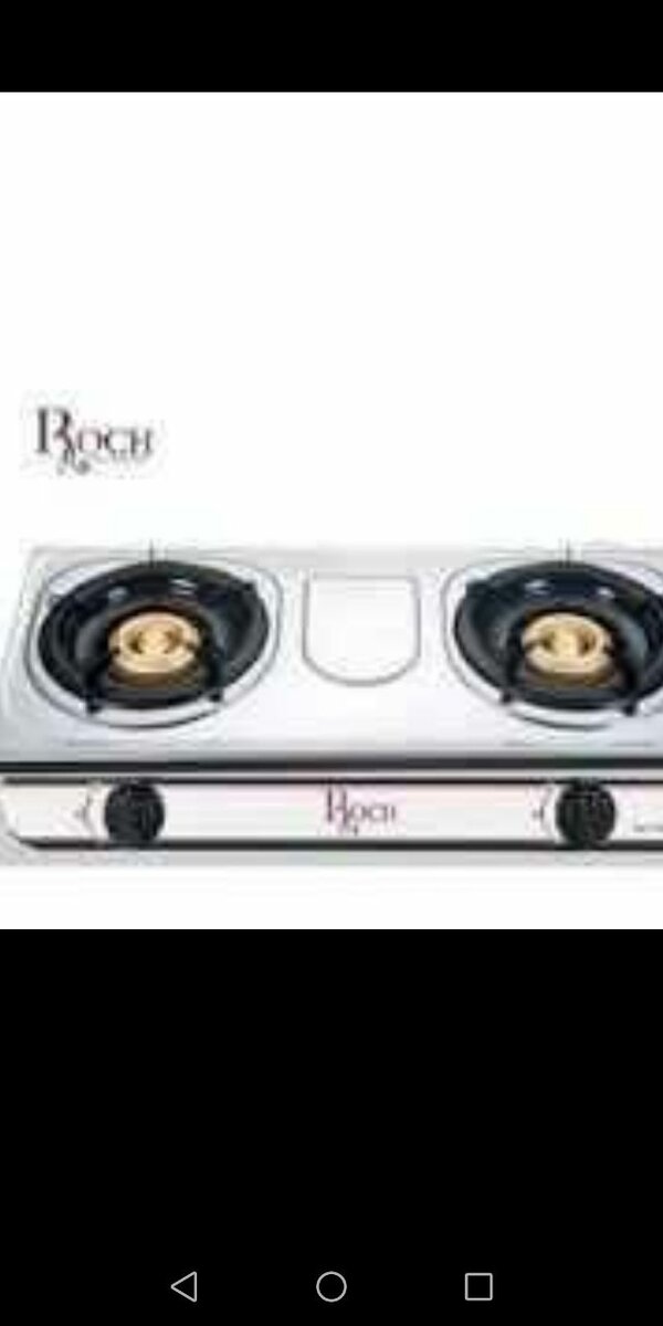 Cuisinière à gaz à double brûleur