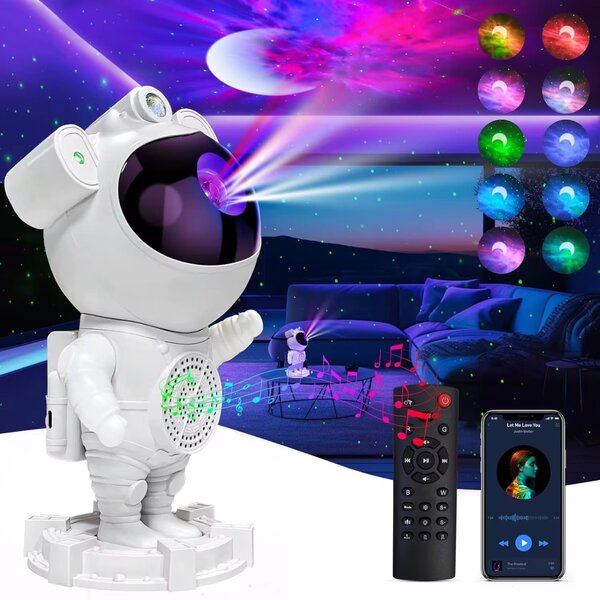 Projecteur astronaute LED